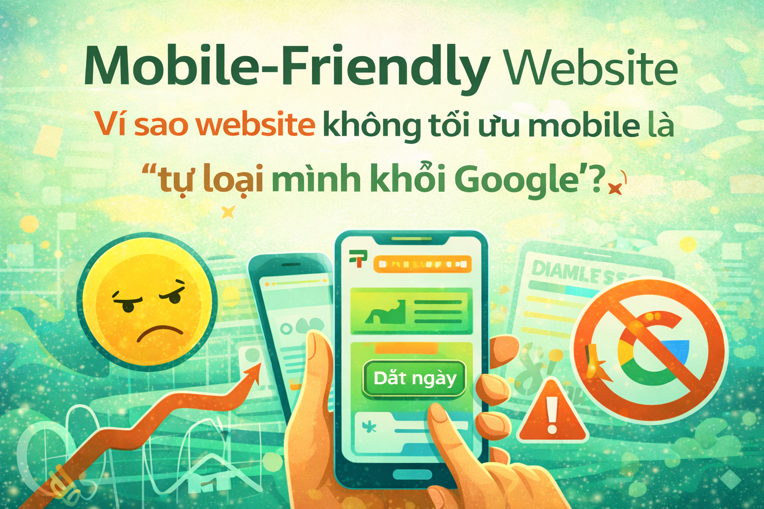 Mobile-Friendly Website – Vì sao website không tối ưu mobile là “tự loại mình khỏi Google”?